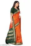 MF 67 Soft Lichi Silk Independence Day Saree